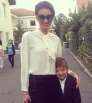 Geanina Ilieș a avut emoţii ieri: "Patrick a intrat în clasa I"