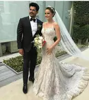 FOTO. Nunta anului în Turcia. Burak Özçivit („Dragoste infinită”) şi Fahriye Evcen s-au căsătorit