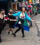 FOTO. Cocuța, Bogdan Boantă, CRBL și Oase au inventat o nouă metodă de a opri mașini în Asia Express