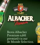 (P) Berea Albacher Premium 0,66l premiată cu aur de Monde Selection