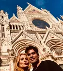 GALERIE FOTO, Jorge Salinas și Elizabeth Álvarez au sărbătorit în Italia cei opt ani de căsnicie