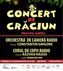 RADIO ROMÂNIA invită copiii la un concert de Crăciun cu acces liber