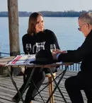 Ioana Maria Moldovan și Mircea Dinescu, filmări cu surprize la „Poezie și delicatețuri” (Prima TV)