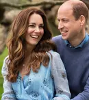 Ducii de Cambridge alături de cei trei copii în imaginea oficială de pe felicitarea de Crăciun