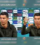 Gestul făcut de Cristiano Ronaldo când a văzut Coca-Cola pe masă