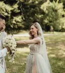 Liviu Teodorescu s-a căsătorit religios cu iubita sa, Iulia. Primele imagini de la eveniment