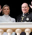 Fotografie rară cu cei patru copii recunoscuți ai prințului Albert de Monaco