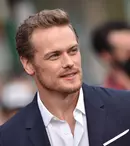 Sam Heughan, în ipostaze tandre cu o femeie misterioasă. Cum a fost surprins actorul din „Outlander”