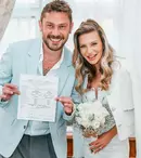 Ana Baniciu și Edy Kovacs s-au căsătorit. Primele imagini de la cununia civilă. „Ne-am luat!”