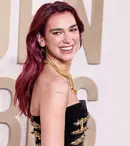Dua Lipa, probleme serioase la Globurile de Aur 2024 din cauza rochiei. Imaginile care au devenit virale