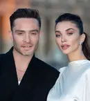 Ed Westwick și Amy Jackson au devenit părinți. Primele imagini cu bebelușul. Ce nume poartă