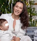Cătălina Ponor a născut. Prima fotografie cu cel de-al doilea copil. „Bine ai venit în această lume, micuț soare”