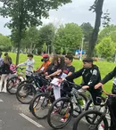 Concurs de educație rutieră pentru copiii din Capitală. Elevii, învățați să aibă un comportament responsabil pe stradă