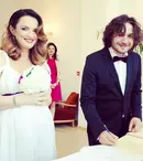 Florin Dumitrescu și soția lui, imagini emoționante de la cununia civilă. „Ne-am găsit și nu ne-am mai dat drumul”
