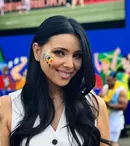 Corina Caragea, din nou în tribune, la meciul România – Slovacia de la EURO 2024. Ce pronostic a dat prezentatoarea Știrilor Pro TV din sport