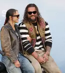 Jason Momoa, apariție rară alături de fiica sa, Lola. Cei doi au participat la premiera filmului „The Bikeriders”