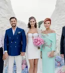 Cum arată soacra lui Daniel Pavel. Mama Anei Pop a strălucit la nuntă într-o rochie superbă