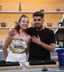 Babasha, față în fața cu cei patru jurați de la „Chefi la cuțite”. Artistul a gătit alături de sora sa