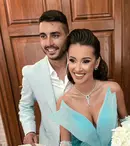 Ana Maria Barnoschi și Vlad Bălău s-au căsătorit religios. Imagini spectaculoase de la nunta lor. Mireasa a schimbat 3 rochii