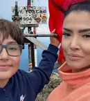 Andreea Mantea, în drumeție cu fiul său pe un traseu cu 519 trepte. „O perioadă o să vrea doar la mare!”
