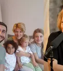 Dana Nălbaru, imagini de colecție cu Kadri și Roxana. Copiii vedetei muncesc cu drag în grădină