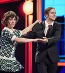 Lucian Ionescu și Oana Predescu, moment savuros la iUmor 2024. I-au impersonat pe Ștefan Bănică și Stela Popescu 