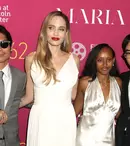 Angelina Jolie, lecție de stil la premiera din New York a filmului „Maria”. Actrița a fost însoțită de trei dintre copiii săi