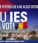 Democrația este puterea de a ne alege viitorul! 