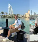 Flick, detalii inedite despre vacanța în Dubai. Ce imagini a postat. „Cu soția și minunea/ Am fost iar să vedem lumea!”