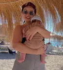 Anca Dinicu, momente de neuitat: prima vacanță cu fiul ei! Cum a crescut micuțul Radu
