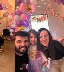 Surprizele s-au ținut lanț pentru fiica chef-ului Richard Abou Zaki. Ce cadouri a primit Carlotta. Imagini de la petrecere