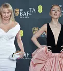 Cele mai frumoase ținute de la Gala Premiilor BAFTA. Pamela Anderson și Ariana Grande, în centrul atenției