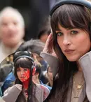 Dakota Johnson, stropită cu sânge fals la filmările pentru „Verity”. Imaginile surprinse pe platoul de filmare