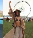 Oana Moșneagu se distrează la Coachella fără Vlad Gherman. Ce mesaj i-a transmis actorul