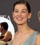 Rosamund Pike, jenată de o scenă intimă cu Pierce Brosnan în „Die Another Day”. „A fost nevoie de câteva duble”