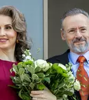Imagini de la nunta lui Mihai Albu. Ce rochie de mireasă a purtat Elena. Cine au fost nașii