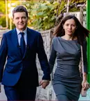 Cum a apărut Mirabela Grădinaru la o secție de votare din București. L-a însoțit pe Nicușor Dan și a fost toată un zâmbet