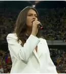 Raluka, emoționată după interpretarea imnului României în fața a 45.000 de spectatori la meciul cu Cipru: „Sincer…”