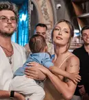 Cuza a fost naș de botez pentru prima dată. Imaginile emoționante de la eveniment. „M-am lepădat de Satana de multe ori”