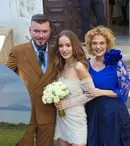 Mara, fiica Ralucăi Moianu, s-a căsătorit religios în Italia. Ceremonie elegantă pe malul lacului Garda