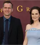 Primele imagini cu Michelle Dockery, însărcinată la 43 de ani. Actrița a strălucit la premiera filmului „Downton Abbey: The Grand Finale”