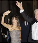GALERIE FOTO. Richard Gere și Alejandra Silva, apariție spectaculoasă la Săptămâna Modei de la Milano