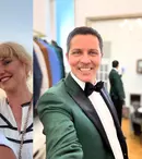 Lucian Viziru, imagini cu soția sa de la gala aniversară Pro TV. Ce ținută a ales Ema, partenera actorului