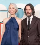 Keanu Reeves și Alexandra Grant, sărut romantic la New York. Moment emoționant sub bradul de la Rockefeller Center