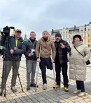 Echipa Știrilor TVR, imagini dramatice de pe frontul din Ucraina! Ce se întâmplă la 4 ani de la începerea războiului