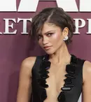 Zendaya, fustă din piele și abdomen de fier! Soțul ei, Tom Holland, a privit-o fascinat pe covorul roșu. Imaginile momentului cu celebra actriță