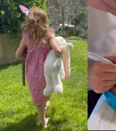 Meghan Markle, imagini rare cu Archie și Lilibet! „Micul artist” și „Iepurașul” din Montecito au făcut spectacol la vânătoarea de ouă