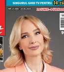 A apărut noul număr TV Satelit! Teodora Tompea este vedeta copertei, iar în revistă găsești programul TV pentru următoarele 14 zile