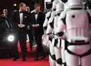 Prinţii William şi Harry, la premiera de gală "Star Wars: The Last Jedi" de la Londra