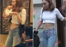 Fiica lui Johnny Depp, surprinsă fără sutien și îngrijorător de slabă pe străzile din București. Lily Rose Depp, din nou anorexică?